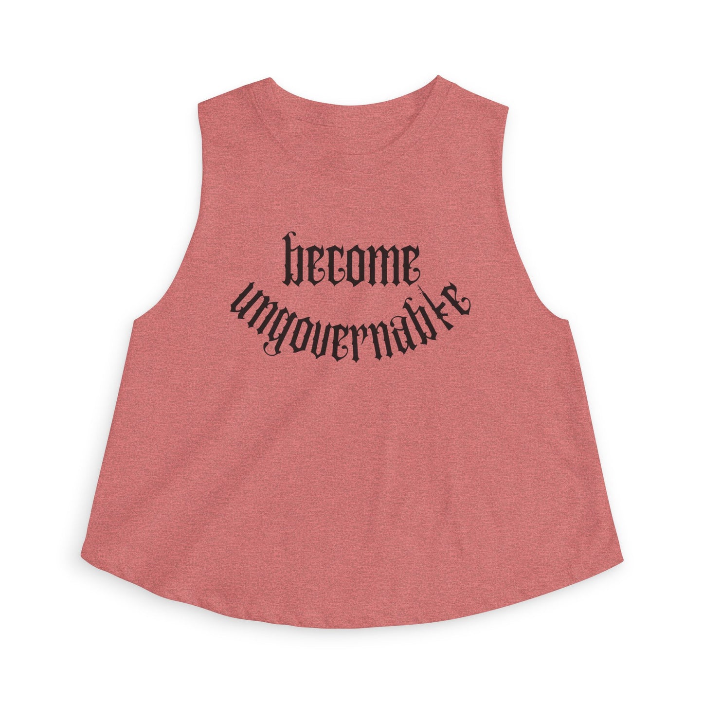 Become Ungovernable Women's Racerback Cropped Tank Top