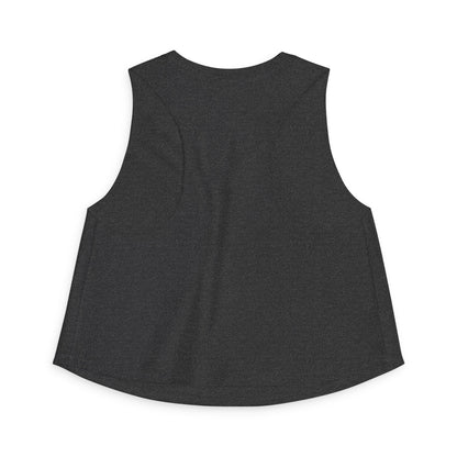 The Future is Anti-Zionist Dove Racerback Cropped Tank Top