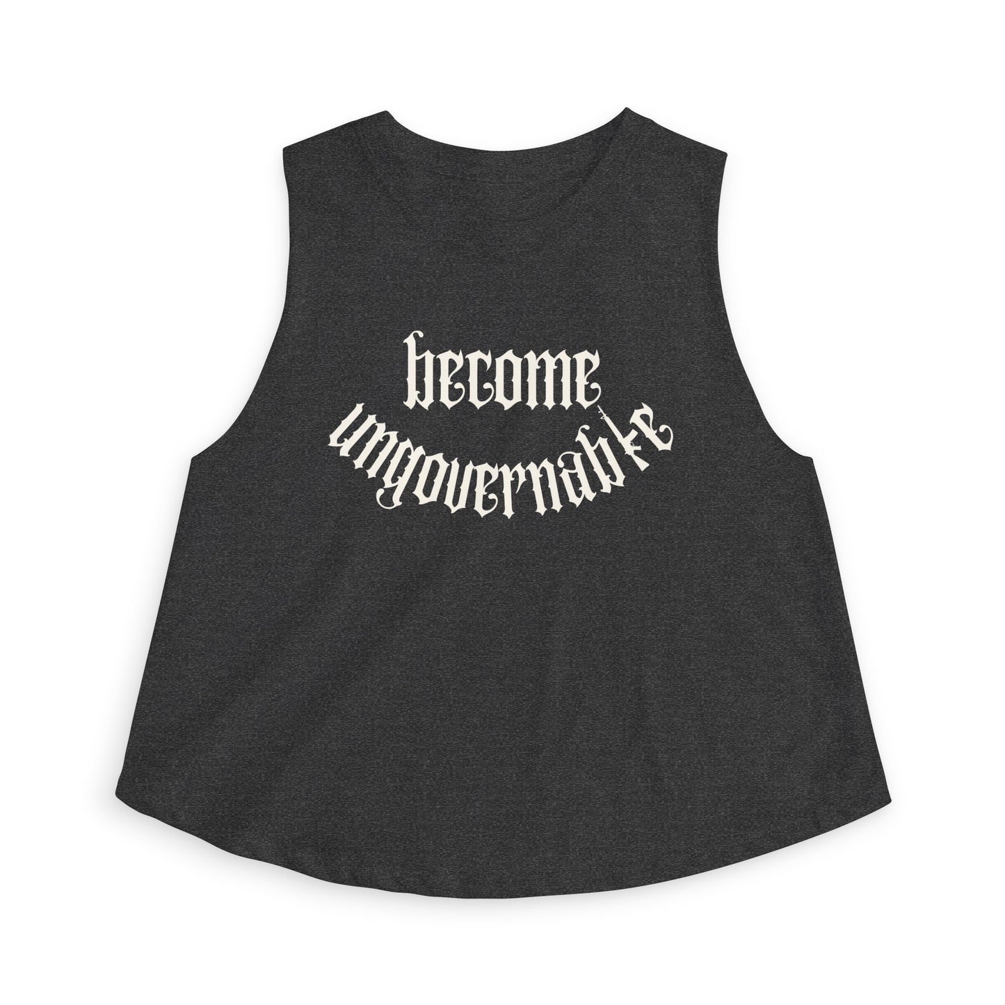 Become Ungovernable Women's Racerback Cropped Tank Top