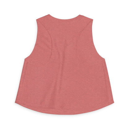 Good Morning and Fuck Israel Racerback Cropped Tank Top