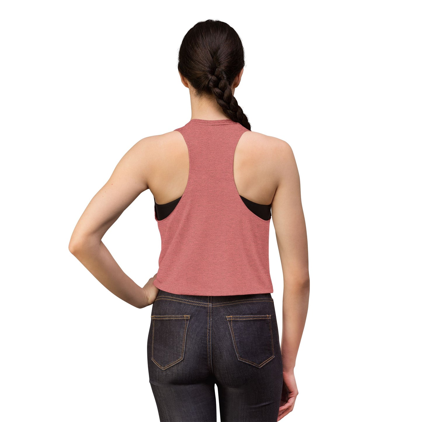 Keep the Earth Clean Racerback Cropped Tank Top