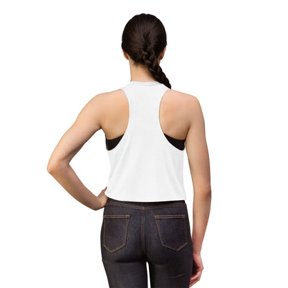 The Future is Anti-Zionist Dove Racerback Cropped Tank Top