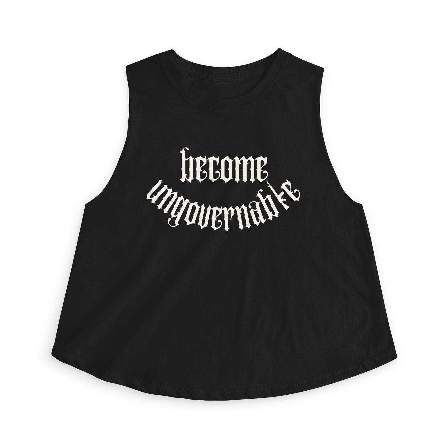 Become Ungovernable Women's Racerback Cropped Tank Top