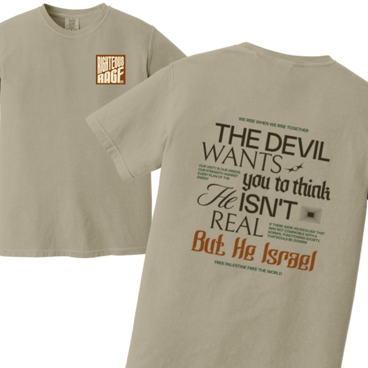 The Devil is Israel Tshirt
