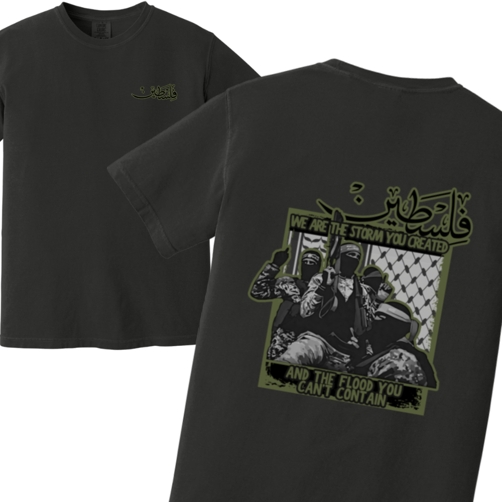 We are the Storm Palestine Resistance Tshirt
