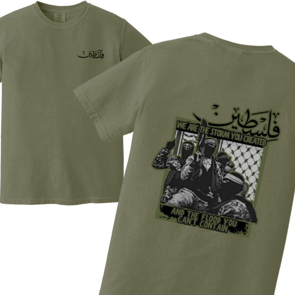 We are the Storm Palestine Resistance Tshirt