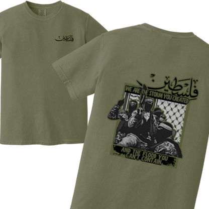 We are the Storm Palestine Resistance Tshirt