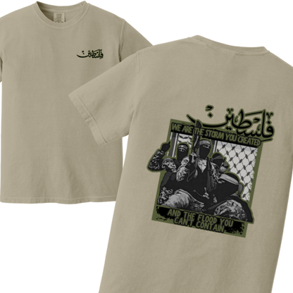 We are the Storm Palestine Resistance Tshirt