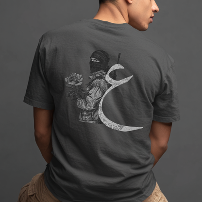 Arabic Resistance Peace Fighter Tshirt