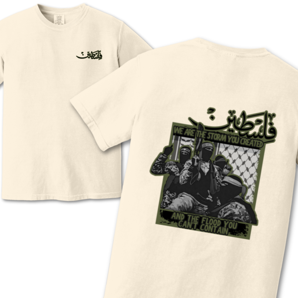 We are the Storm Palestine Resistance Tshirt