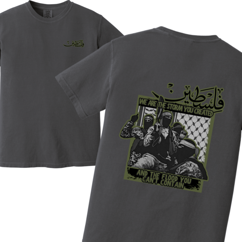 We are the Storm Palestine Resistance Tshirt