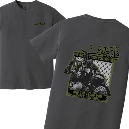 We are the Storm Palestine Resistance Tshirt