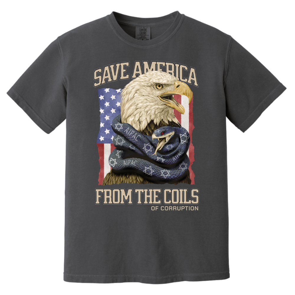 Save America from the Coils of Corruption Tshirt