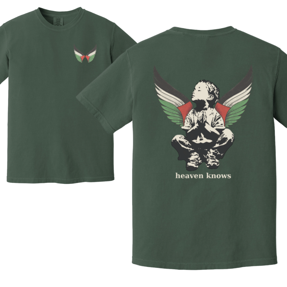 Heaven Knows Palestine Tshirt