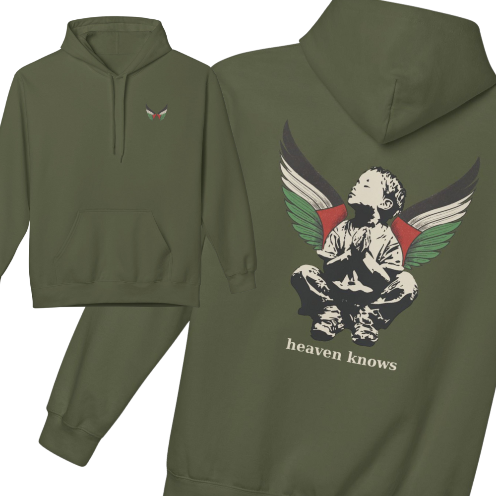 Heaven Knows Palestine Hoodie