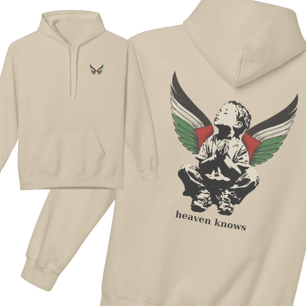 Heaven Knows Palestine Hoodie