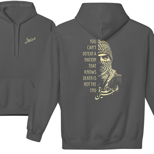 You Can't Defeat a Nation Palestine Hoodie