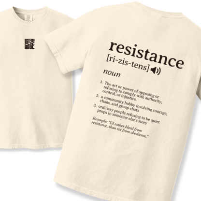 Dictionary Definition Resistance Tshirt