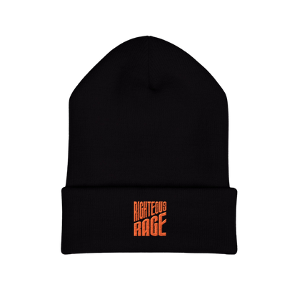 Righteous Rage Brand Embroidered Beanie Hat