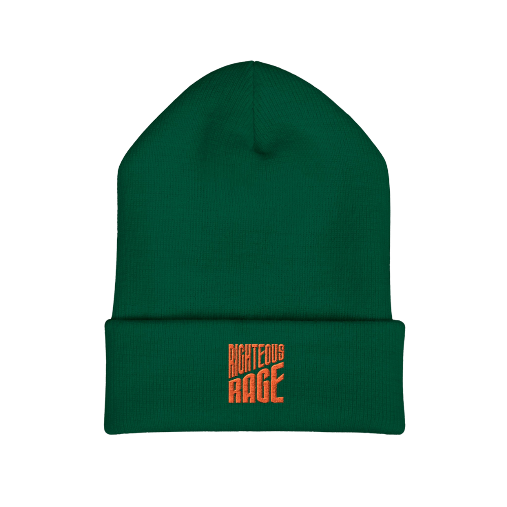 Righteous Rage Brand Embroidered Beanie Hat