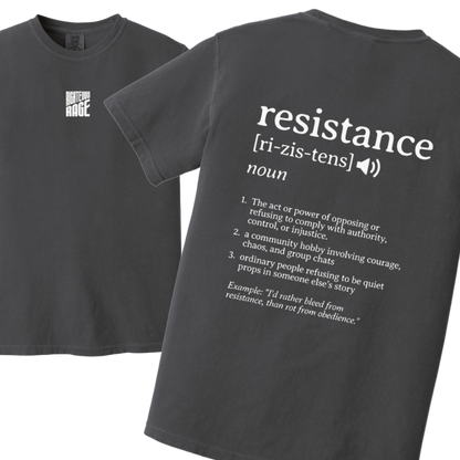 Dictionary Definition Resistance Tshirt