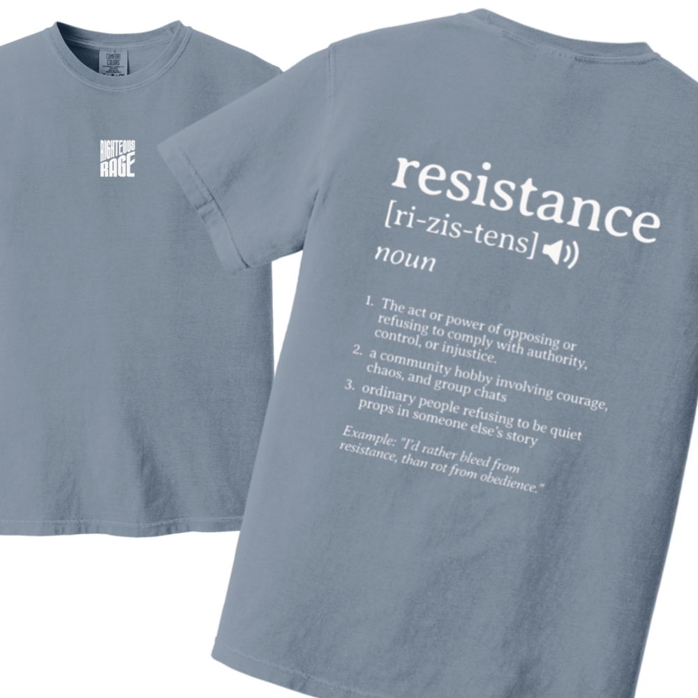 Dictionary Definition Resistance Tshirt