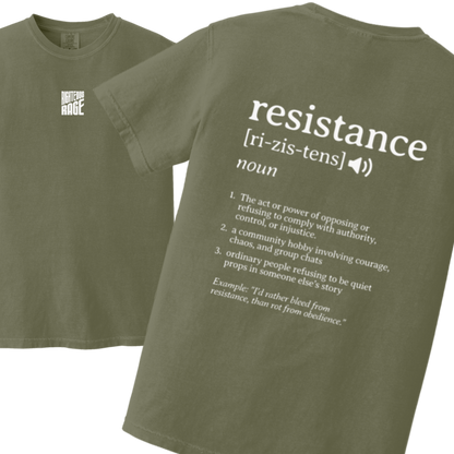 Dictionary Definition Resistance Tshirt